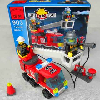 Lắp ráp đội xe chữa cháy 903 - 130 chi tiết