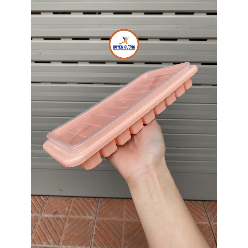 Vỉ đá có nắp đậy 8 viên, 9 viên và 16 viên việt nhật. vỉ đá có nắp tiện lợi trữ thức ăn, làm đá- chính hãng- rẻ vô địch