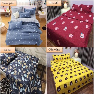 combo ga gối poly 1m6 hình tia sét