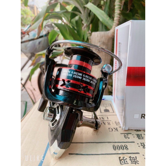 máy câu cá Yumoshi RS 7000 tay quay inox máy quay rất êm y hình giá rẻ giảm giá sele y hình