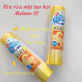 Sữa rửa mặt tạo bọt Melano CC nhật nội địa