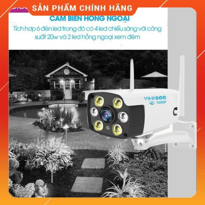 [FREESHIP - Bảo hành 12 tháng] Camera YooSee ngoài trời Siêu nét 2.0mpx 1080P - 2 Anten | BigBuy360 - bigbuy360.vn
