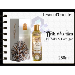Tesori d'Oriente - Tinh Dầu Tắm Tsubaki Và Cám Gạo 250ml