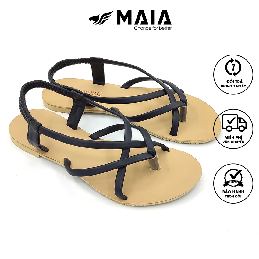 Giày sandal nữ đi học thông dụng giá rẻ Maia - quai mảnh kẹp ngón dễ thương - đi nhẹ thoáng mát MA6051