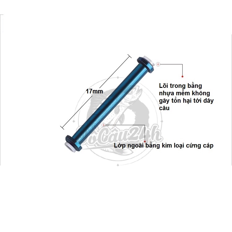 Gói 3 Thanh Cuốn Chì Lõi Kép MingDao 17MM Chuyên Dùng Cho Cần Câu Đài