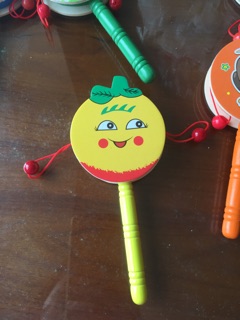 [Hàng loại 1] Trống xúc sắc kích thích não bộ cho bé