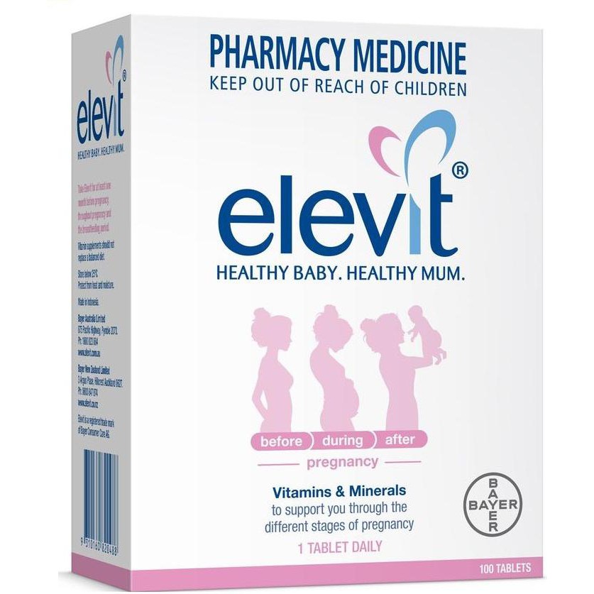 Vitamin tổng hợp Elevit của Úc dành cho bà bầu