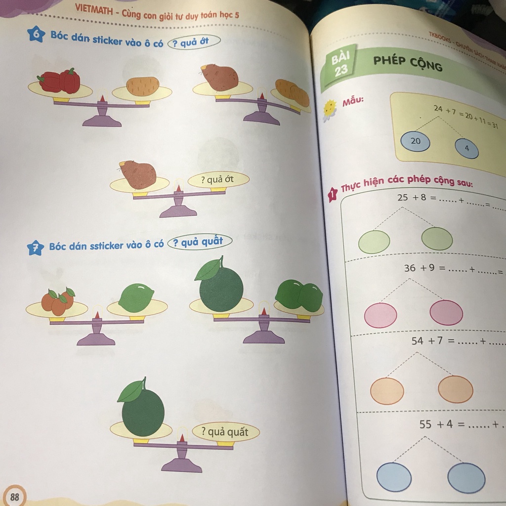 Sách - Vietmath Cùng Con Giỏi Tư Duy Toán Học Tập 5 (Tái Bản 2020)