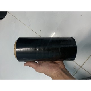 màng pe đen thui quấn 20cm-800gram lõi nhỏ