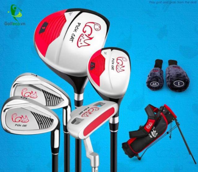 Bộ gậy Golf cho trẻ em PMG mẫu mới nhất 2020