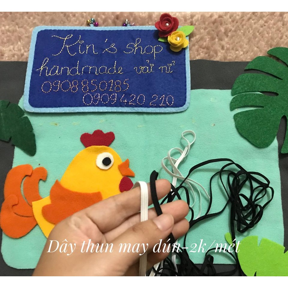 🍓 Dây Thun Lưng Quần Chất Lượng Cuộn 5 Mét/ 10 Mét  Màu Trắng, Màu Đen may lưng thun quần dùng trong may mặc, phụ liệu🍓