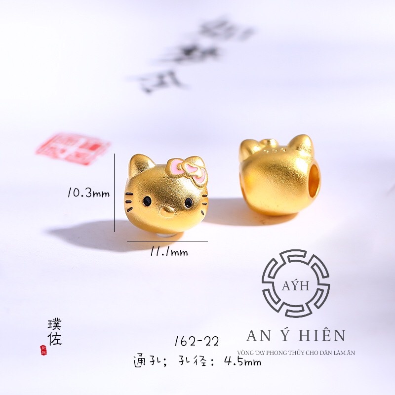 Charm Kitty nơ hồng #C517 ( An Ý Hiên)