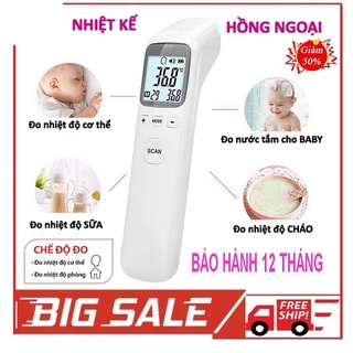 Nhiệt kế điện tử hồng ngoại cảm ứng đo trán đa năng CK-T1803 Chính Hãng