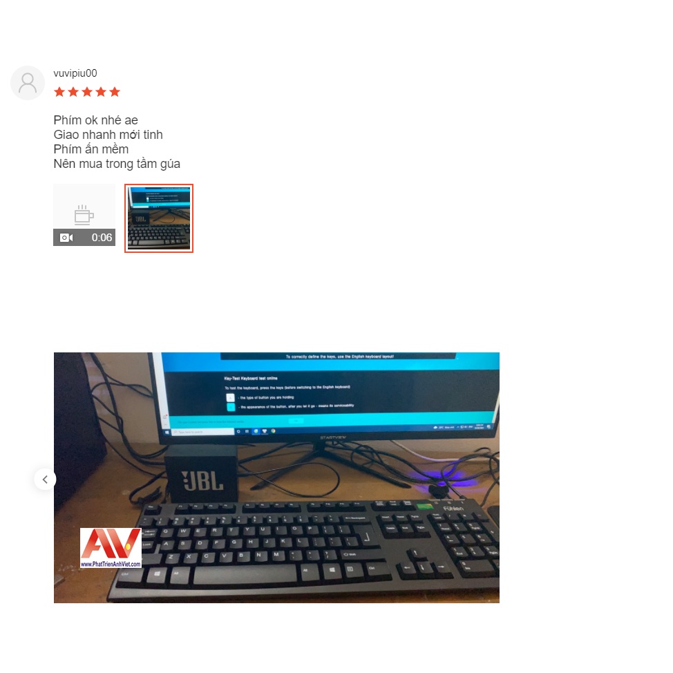 Bàn Phím Fuhlen L411 Chính Hãng, Phím nhạy, Độ Bền Cao - Chuyên dụng cho văn phòng, chơi game, quán net