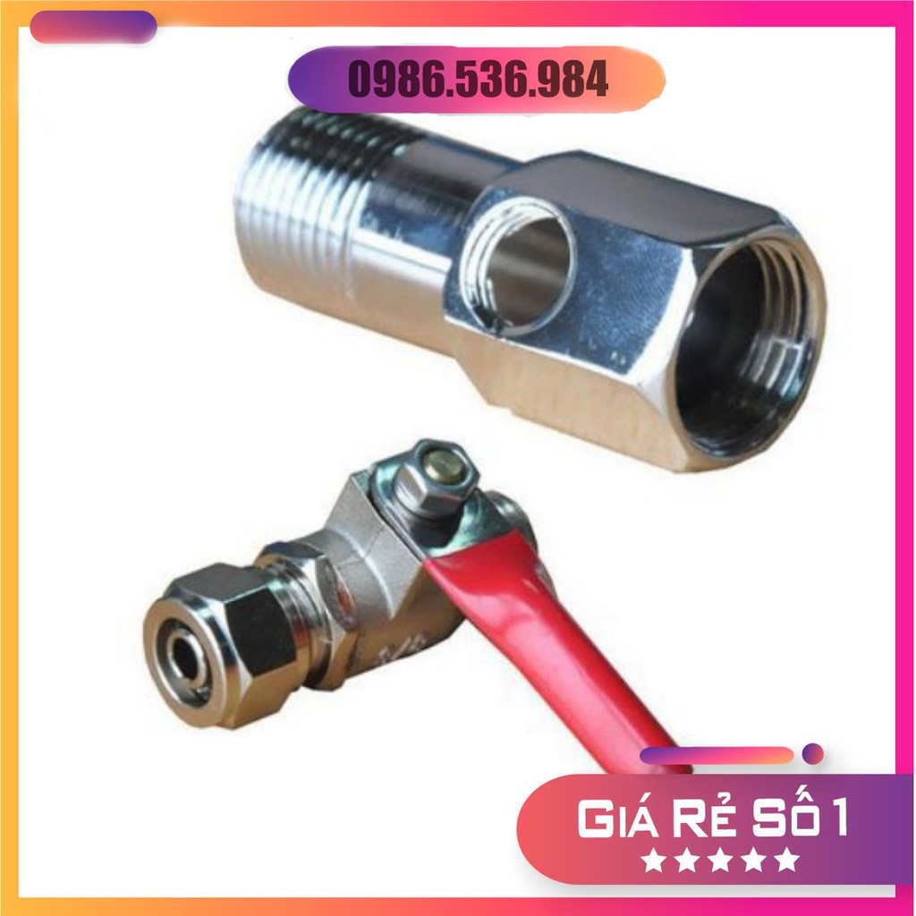 Bộ Khóa Chia Nước Máy Lọc ☑️ Giá Sale ☑️ Khẩu Khoá ☑️ Khóa Phi 10