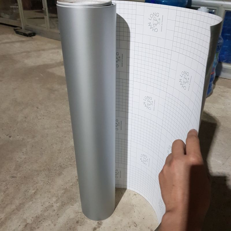 Decan màu bạc 1 mét x 60