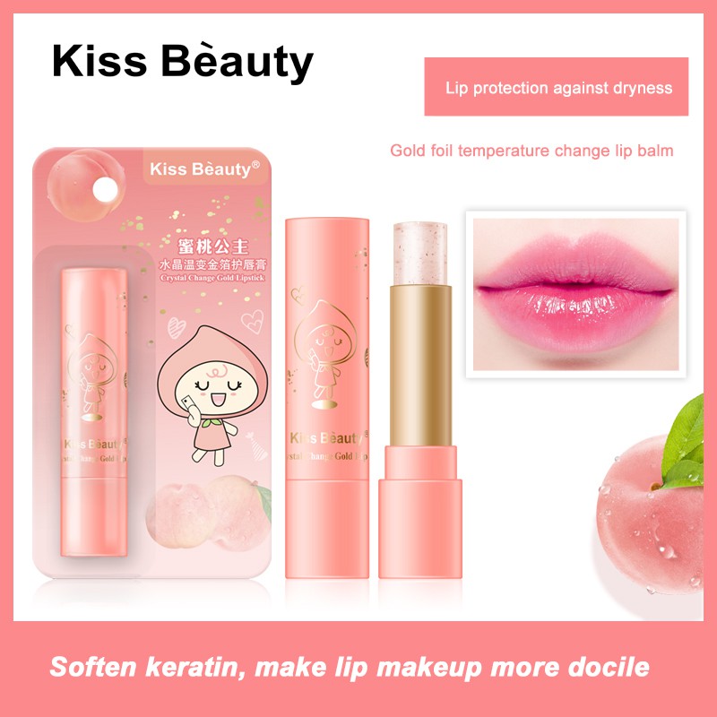 [Hàng mới về] Son dưỡng ẩm chống khô môi thay đổi màu theo nhiệt độ | BigBuy360 - bigbuy360.vn