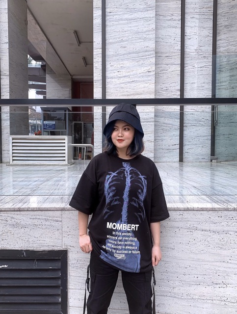 Áo pull hoạ tiết xương MOMBERT