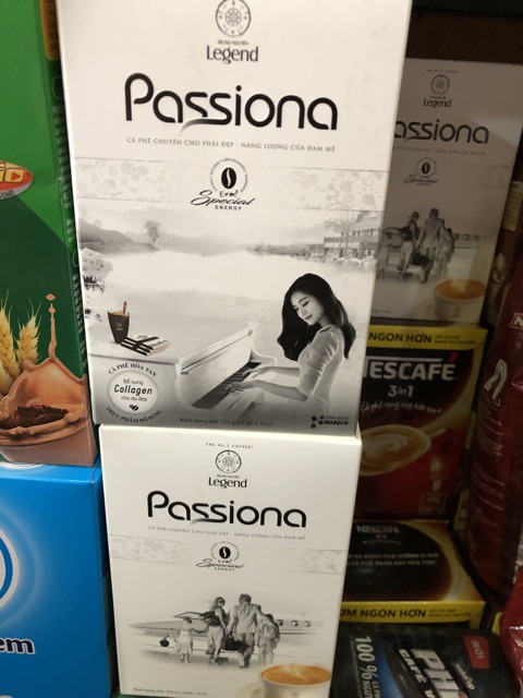Cà Phê PASSIONA Legend Trung Nguyên 4in1 (14gói x 16g)