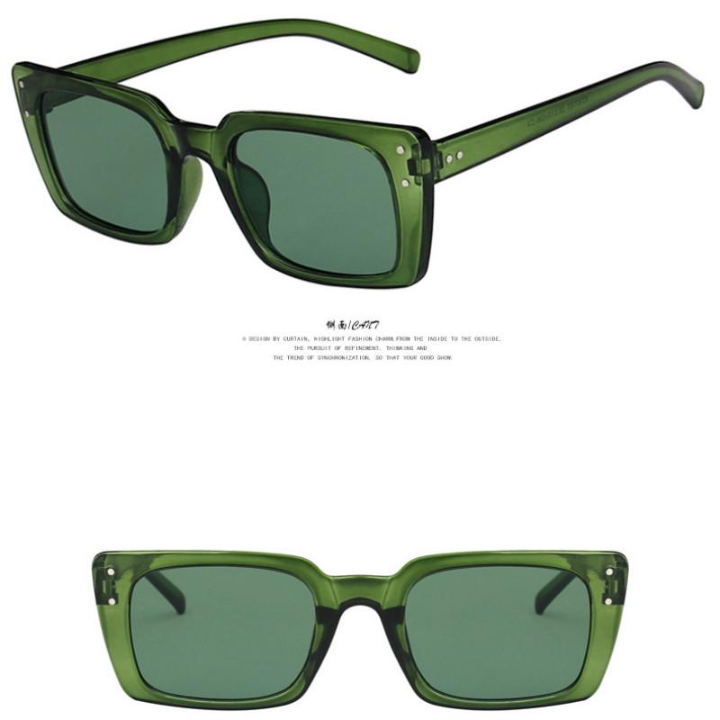 Kính mát gọng vuông kiểu dáng cổ điển cho nữ