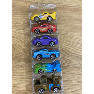Bộ xe ô tô die cast mini lightning mc queen car 3 gồm 6 xe đồ chơi trẻ em