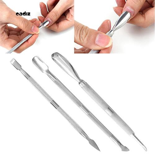Bộ 3 dụng cụ hỗ trợ cắt bỏ biểu bì da chết bằng thép không gỉ chất lượng cao