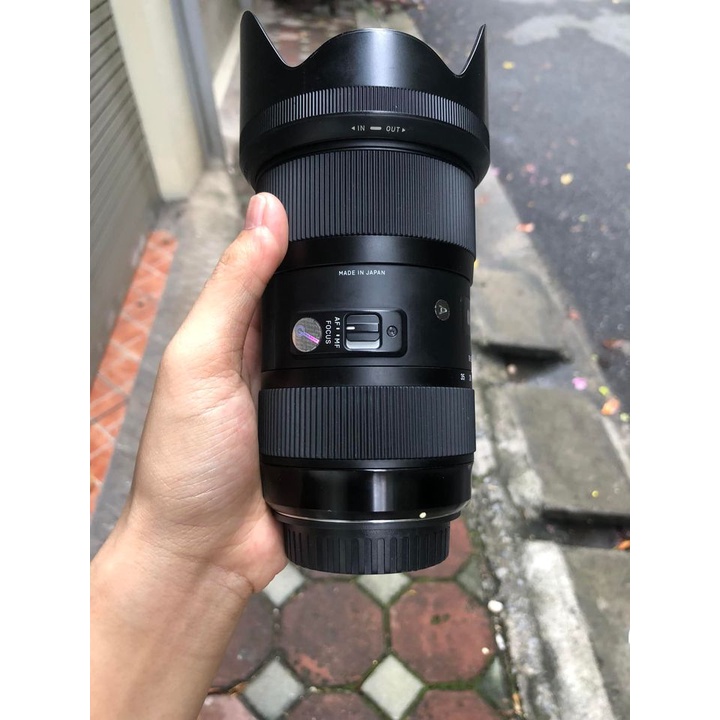 Ống kính sigma 18-55mm f1.8 for Canon