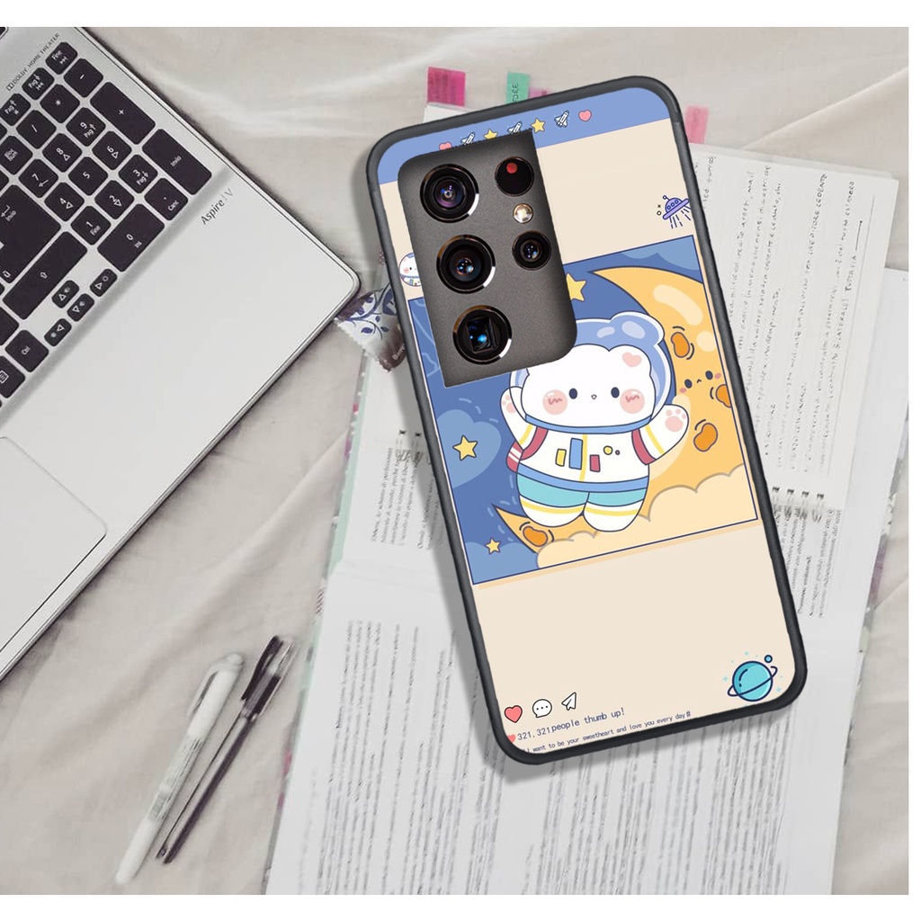 [ HOT BỎNG TAY] ỐP LƯNG SAM.SUNG S20 ULTRA/S21/S21 PLUS/S21 ULTRA , IN HINH CHIBI PHI HÀNH GIA ĐÁNG YÊU, SIÊU CUTE.