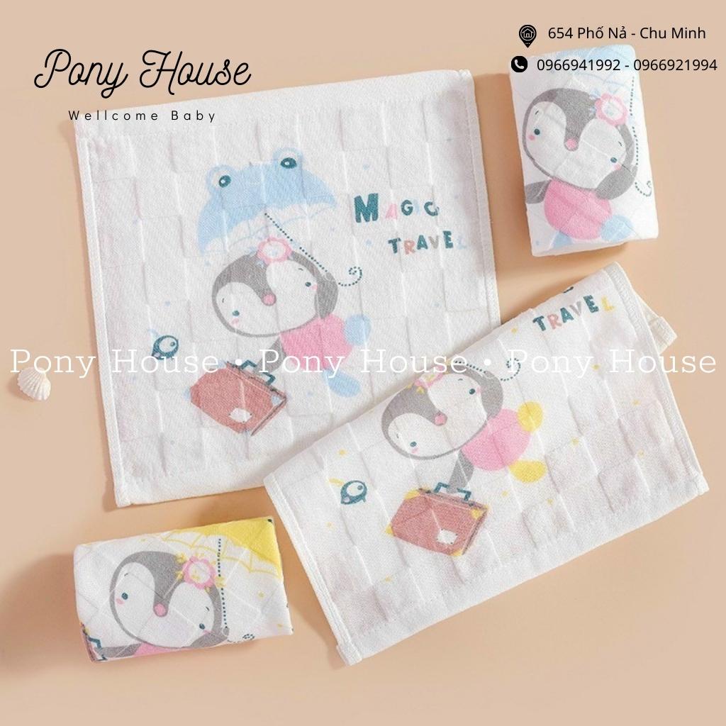 Khăn Sữa Xô - Set 10 Khăn Xô Rửa Mặt, Tắm Cho Bé Từ Sơ Sinh