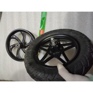 Giao ngẫu nhiên sao hoặc xoắn, Bánh xe Scooter 12 inch .thông số bánh 12 1/2 x 2 1/4 KÈM TRỤC NAMHP