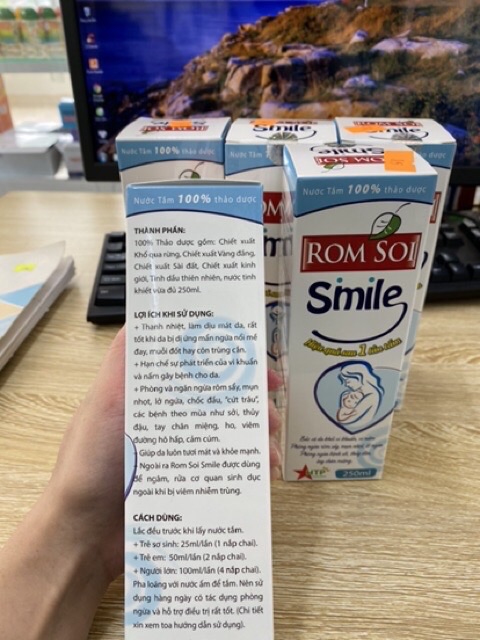 Nước tắm thảo dược Rom Soi Smile | BigBuy360 - bigbuy360.vn