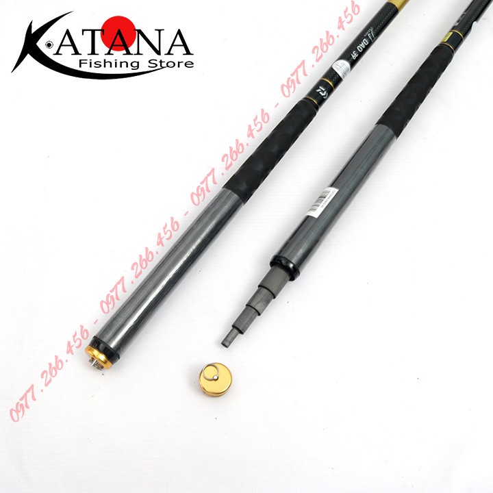 Cần tay Daiwa Catana Đao - 5H Siêu Nhẹ Siêu Khỏe 3m9/4m5/5m4/6m3