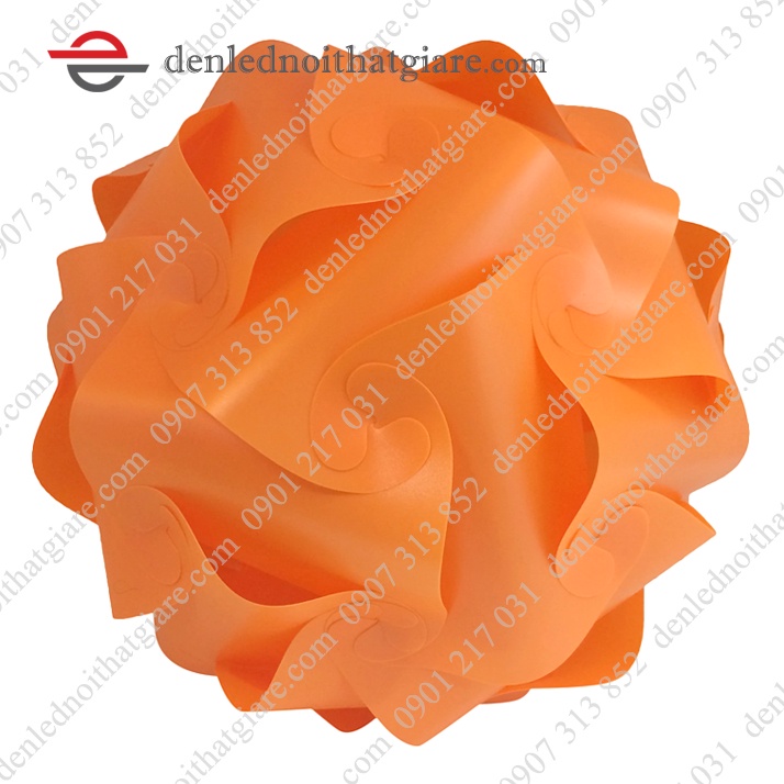 Combo 5 Đèn Lồng IQ lắp ráp bằng nhựa kiểu Tròn 24cm