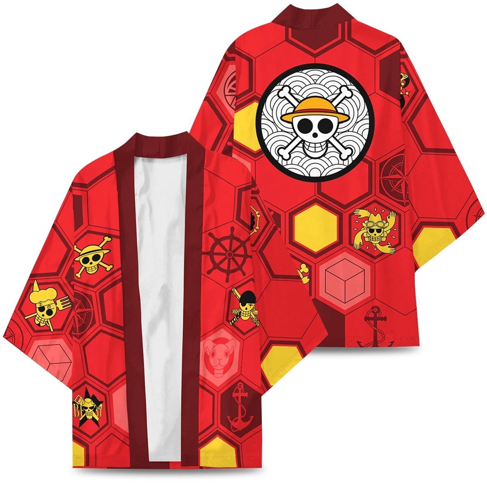 Áo choàng hóa trang nhân vật ONE PIECE 3d độc đáo