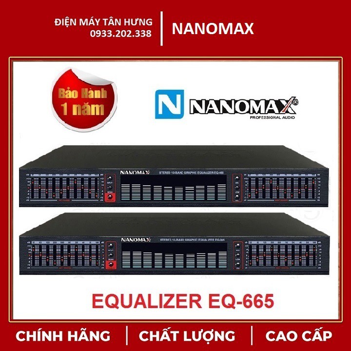 Đầu lọc Equalizer Nanomax EQ 665 / Sankio EQ 556