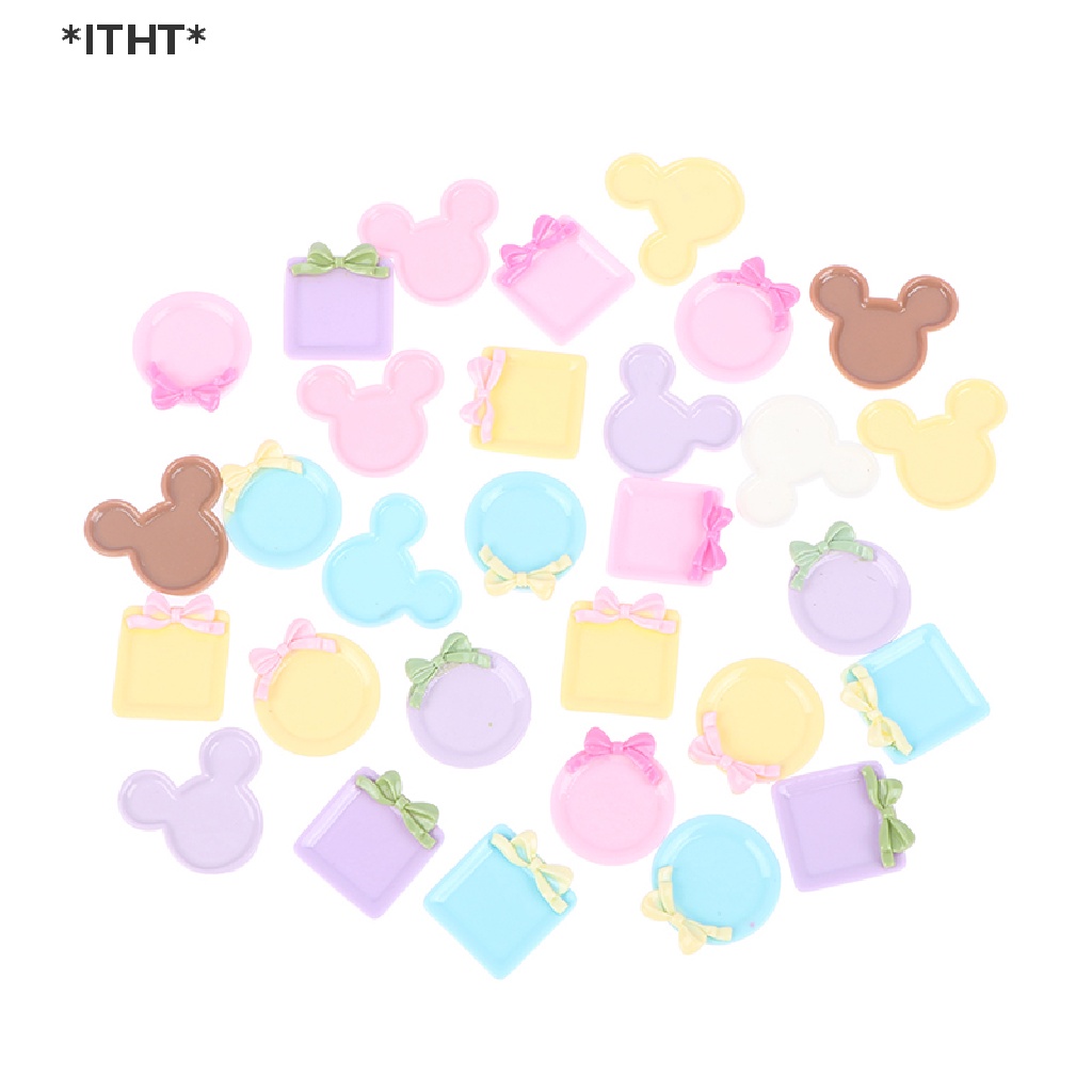 Set 10 Đĩa Mini Đồ Chơi Dùng Để Trang Trí Nhà Búp Bê