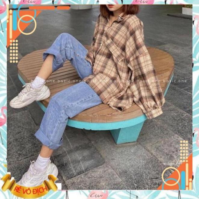 [Mặc là Auto Đẹp] ÁO SƠ MI KẺ CARO ULZZANG / ÁO SƠ MI FORM RỘNG OVERSIZE HOT