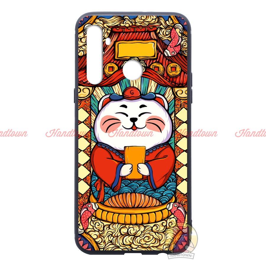 Ốp lưng Realme 5 / Realme 5 Pro / Realme Q dẻo đen in hình Tết Canh Tý 2020 Phần B