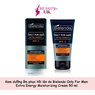 Kem dưỡng ẩm phục hồi làn da Bielenda Only For Men Extra Energy Moisturizing Cream 50 ml