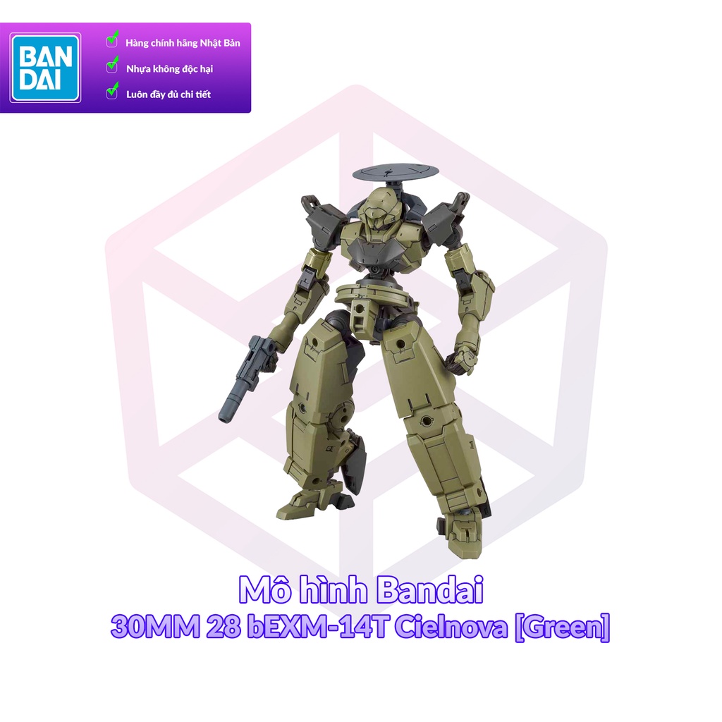 Mô hình Bandai 30MM 28 bEXM-14T Cielnova [Green] [30MM]