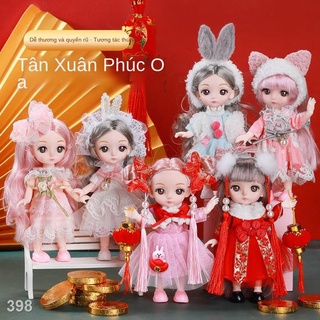 S17 cm nước ngoài búp bê barbie phù hợp với cô gái công chúa trẻ em dễ thương bjd đồ chơi quần áo quà tặng vải