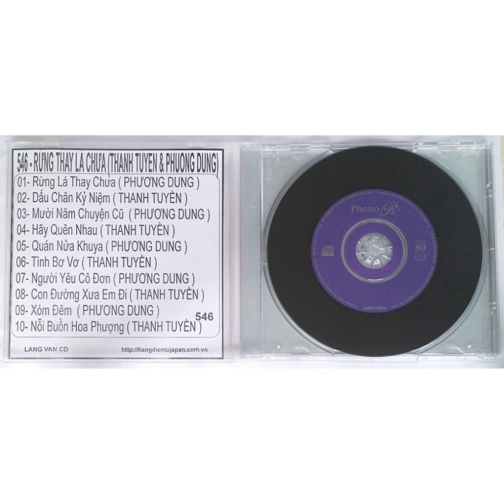 Bộ 8 CD ca sĩ Thanh Tuyền