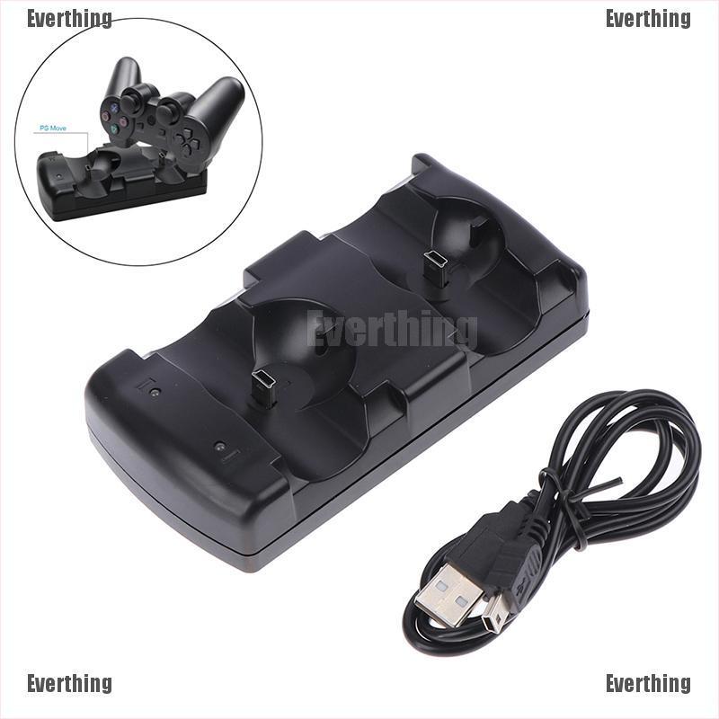 SONY Bộ Sạc Đôi Usb Cho Tay Cầm Điều Khiển Ps3Move / Ps3