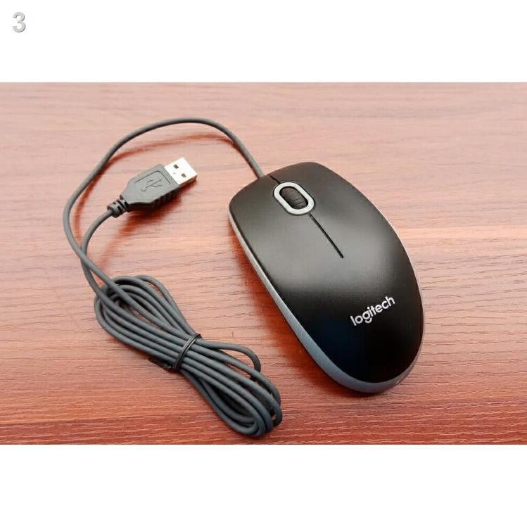 ☸♙Chuột USB có dây Logitech MK200 MK120 Chính hãng M-U0026 M100r