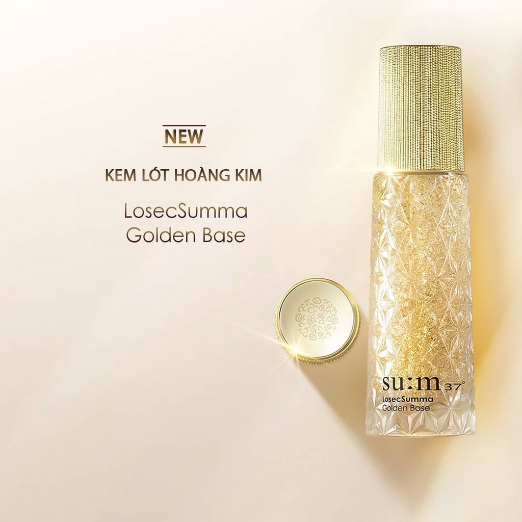 [Mã VISAPREMIUM giảm 150K]Bộ 3 bước trang điểm hoàng kim cao cấp Su:m37 Losec Summa Makeup 49g