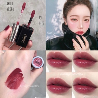 Son Apieu Water Light Tint Có RD03 RD04