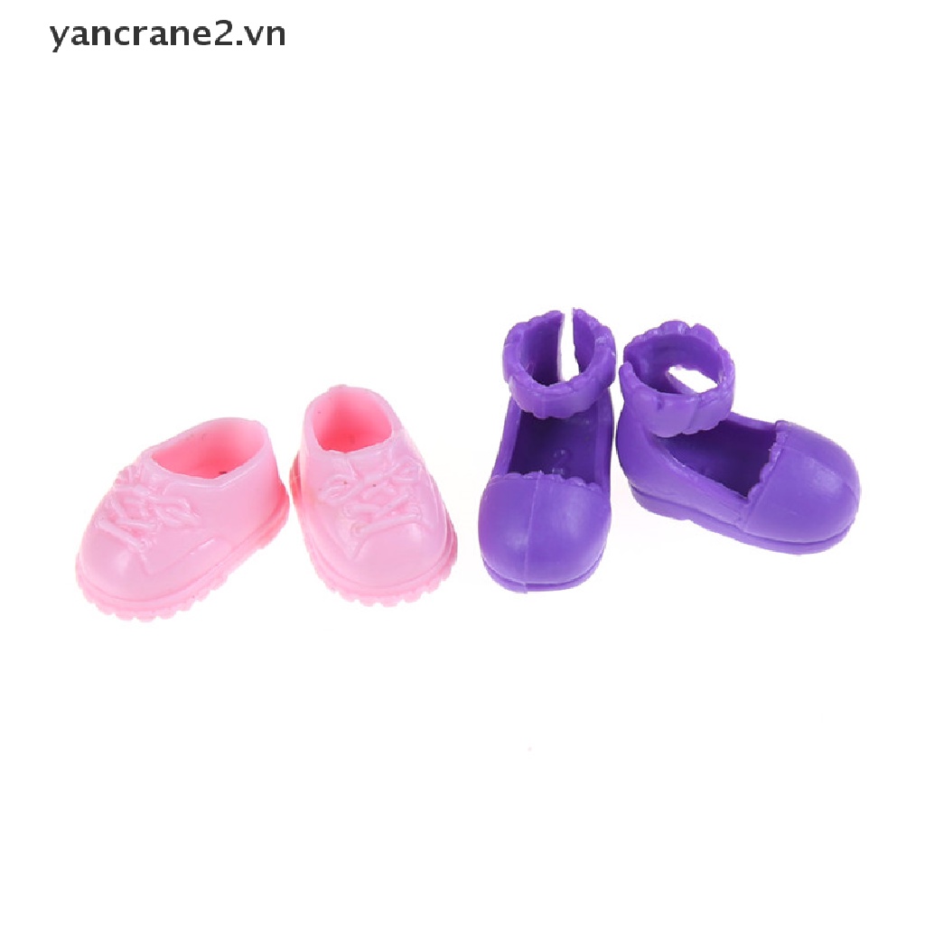 Bộ 5 Đôi Giày Thời Trang Cho Búp Bê Set 5 Đôi Giày Thời Trang Cho Búp Bê Set 5 Đôi Giày Thời Trang Cho Búp Bê