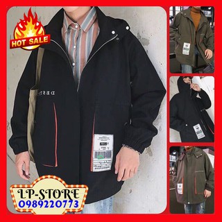 ÁO KHOÁC KAKI - ÁO JACKET BOMBER DESTINY 2 Màu ( có form rộng XL )
