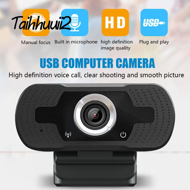 Webcam Huuii Full 1080p Hd Kèm Mic