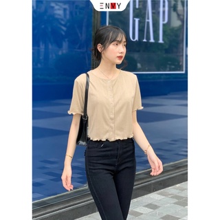 Áo thun nữ kiểu crotop co giãn envy a216